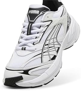 PUMA Tênis masculino Velophasis Always on, Puma Branco/Puma Prata